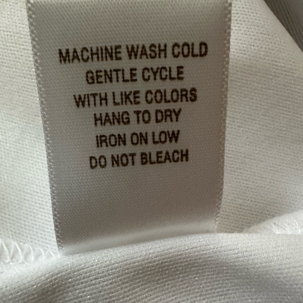 Roz & Ali White Layered Blouse - Picture 7 of 7